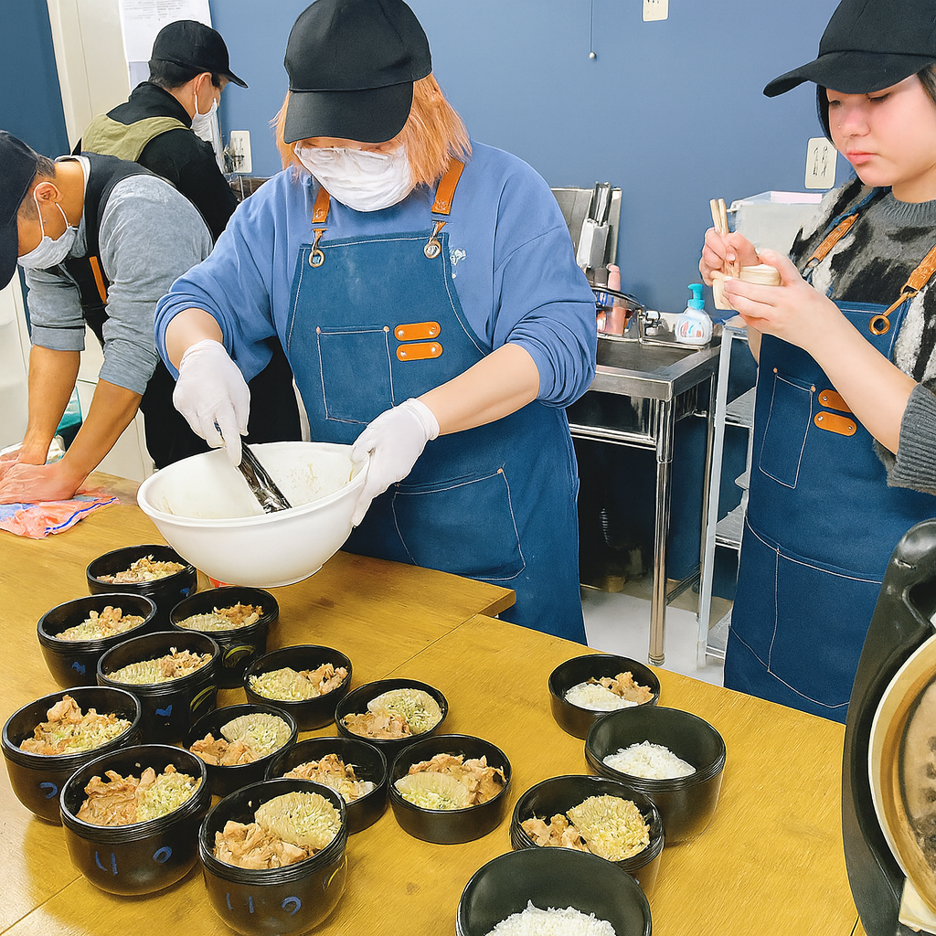 下味の仕込み